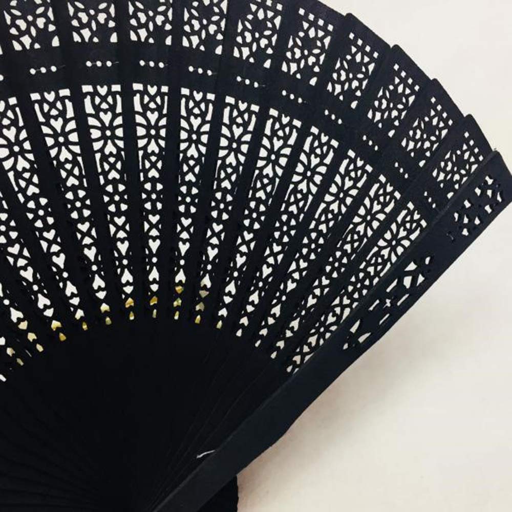 〖希少品〗 AIR 扇子 Amazon.co.jp: [N-K] ヴィンテージ無地中空彫刻扇子注目のギフト